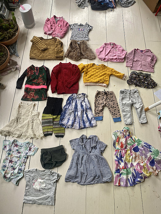 Various children&#39;s clothing size 86-92