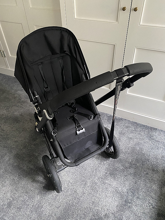 Bugaboo Cameleon stroller with cradle and seat