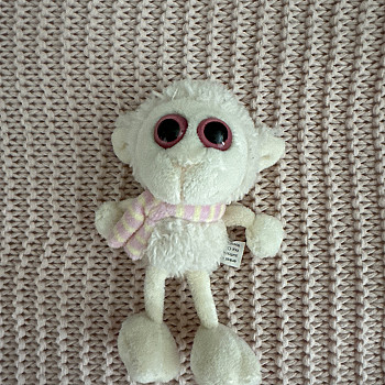 Sheep cuddly toy