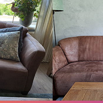 2 beautiful sofas (Amazon leather)