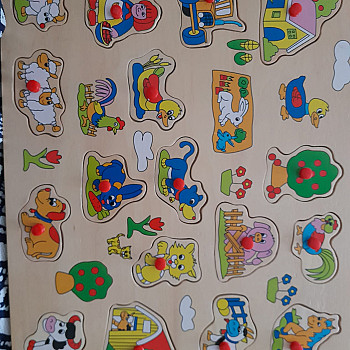 Various puzzles for 2-5 years old