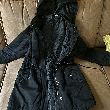 Black coat for women size M