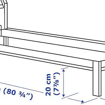 Bedframe 1 persoon