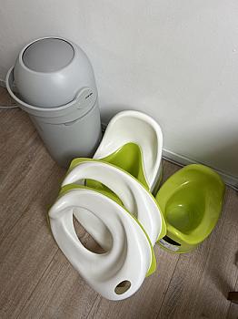 Luieremmer, wcbril verkleiner, potje