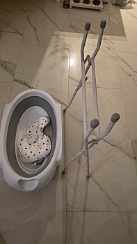 Baignoire bébé avec support