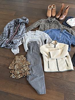 Одяг, взуття та пальто для дівчаток