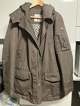 Warme Heren Winterjas met capuchon ( L/XL)