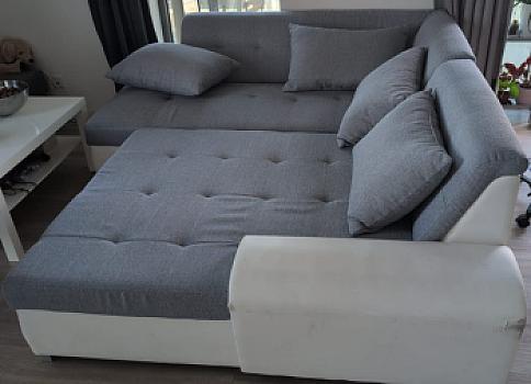 Кутовий диван + 4 подушки